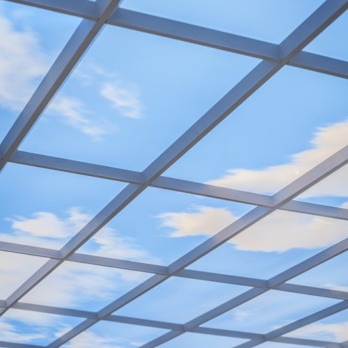 Custom rond afgewerkte OpenCeiling